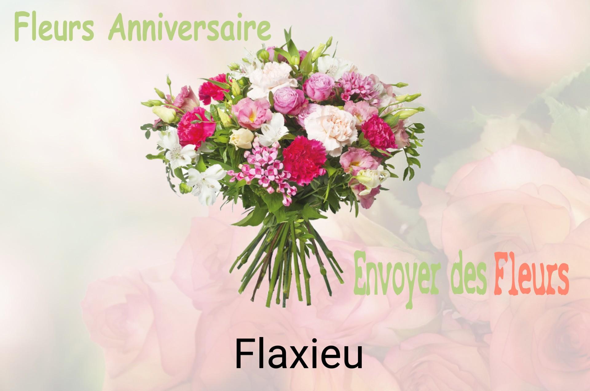 Bouquet de fleurs d’anniversaire livré à Flaxieu